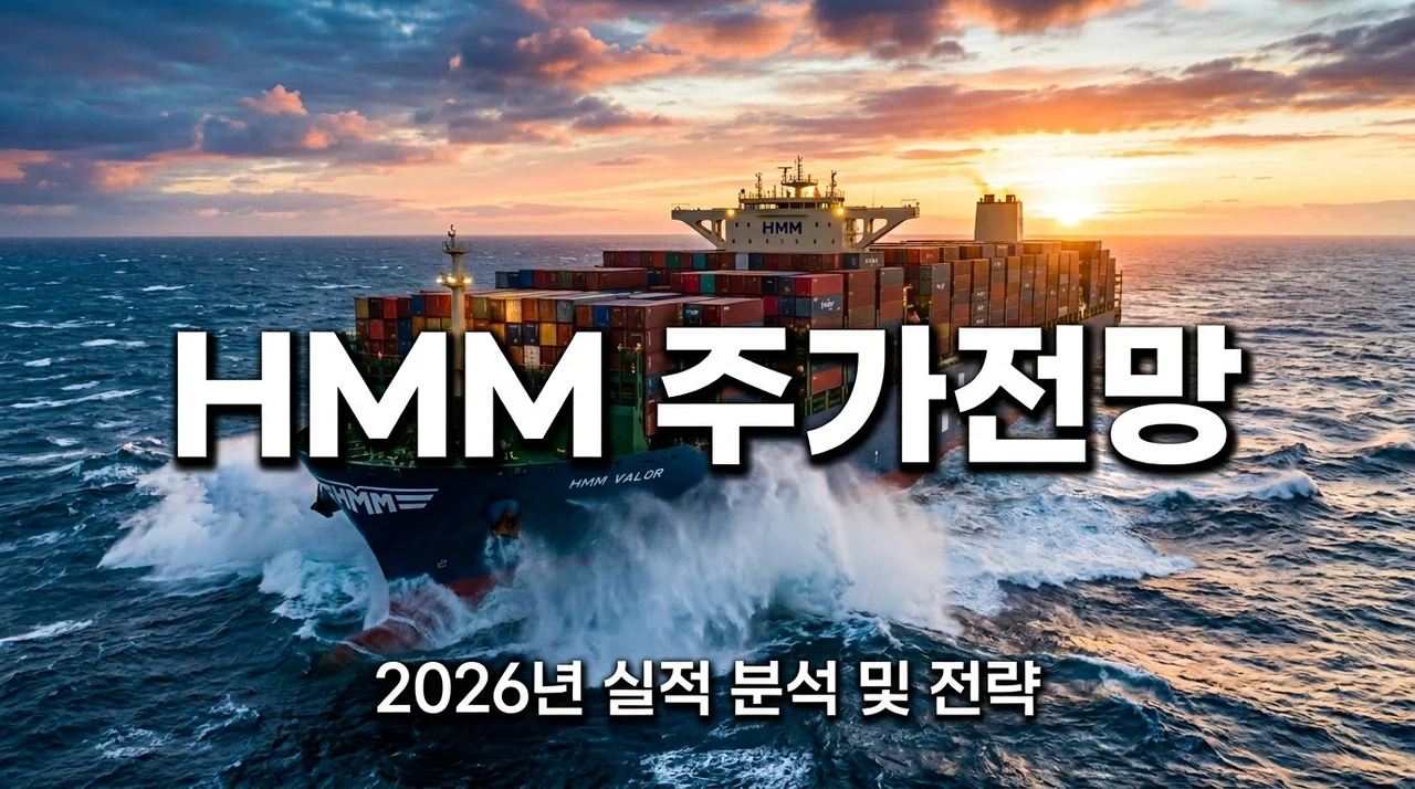 HMM 주가 전망 2026 실적 분석과 지정학적 리스크 대응 전략