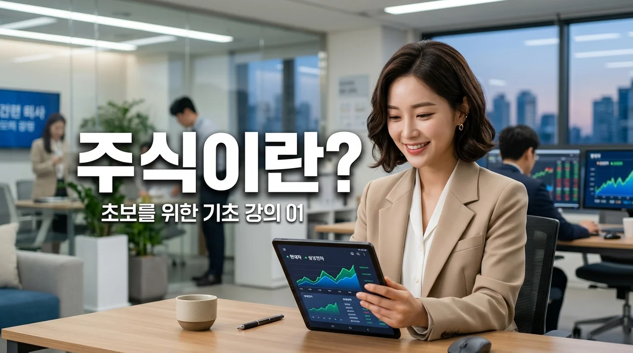 초급 01강 주식이란 무엇인가 초보도 쉽게 이해하기