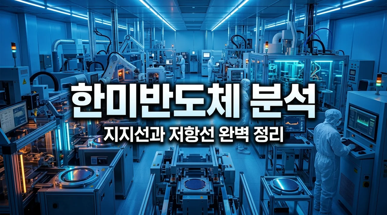 한미반도체 주가 전망과 핵심 지지선 저항선 분석 정리