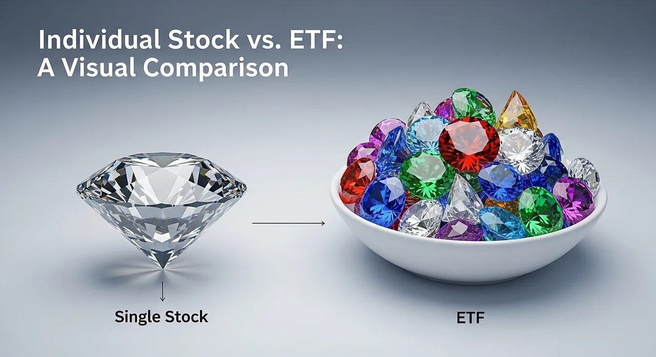 일반 주식 vs ETF, 무엇이 다를까요?